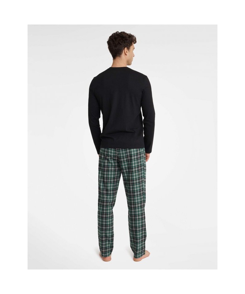 Henderson Usher 40946-99X černé Pánské pyžamo, XL, černá