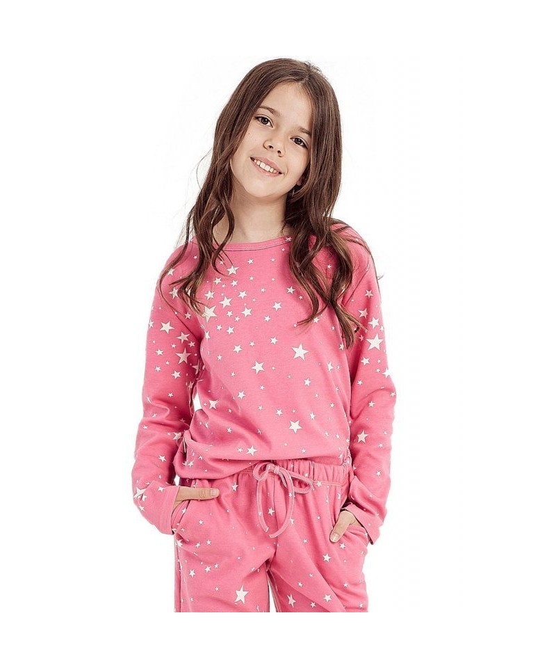 Taro Eryka 3048 růžové Dívčí pyžamo, 158, růžová