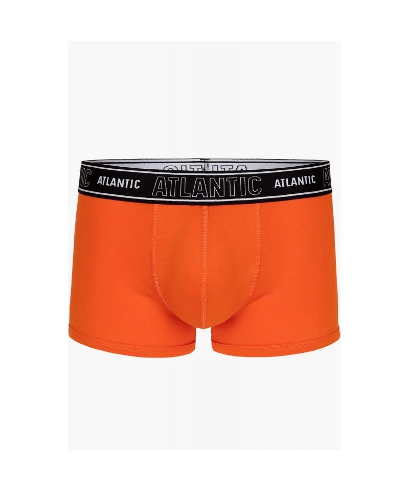 Atlantic 1191/03 oranžové Pánské boxerky, L, oranžová