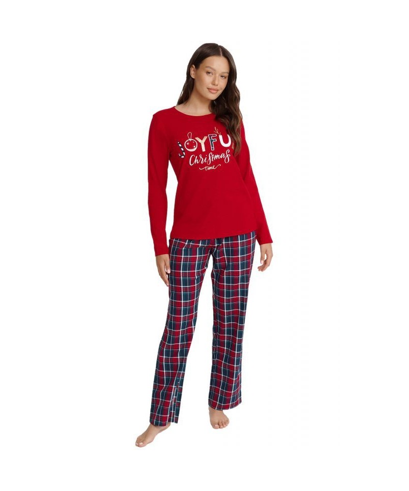 Henderson Ladies Glance 40938 Dámské pyžamo, 2XL, červená