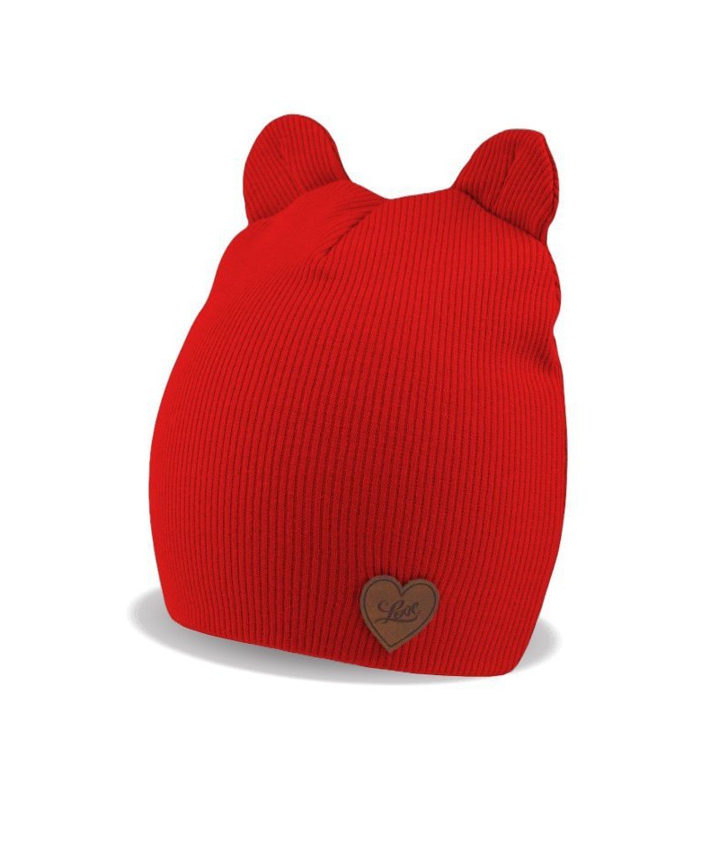 Czapka Noviti CP002 Girl Dívčí čepice, 42-48 cm, červená