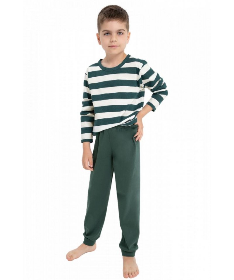 Taro Blake 3083 128-140 Z24 Chlapecké pyžamo, 128, zelená
