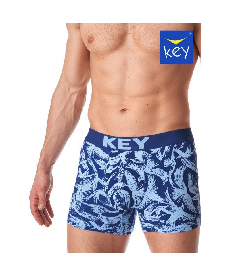 Key MXH 417 B23 Pánské boxerky, M, modrá