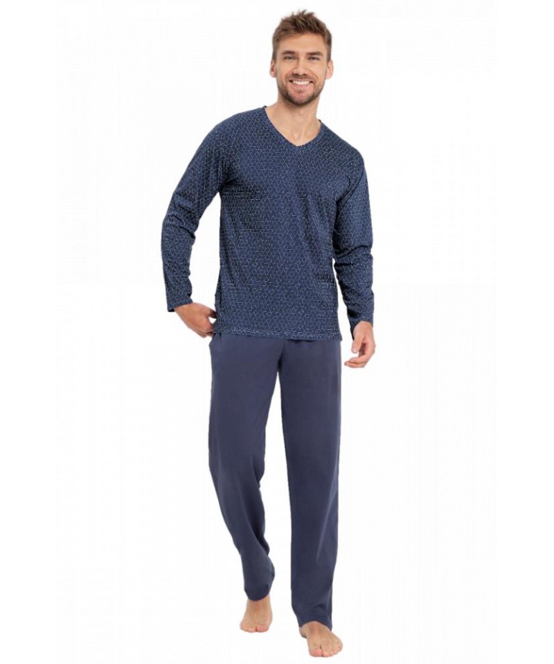 Taro Trevor 3069 Z24 Pánské pyžamo, XXL, jeans