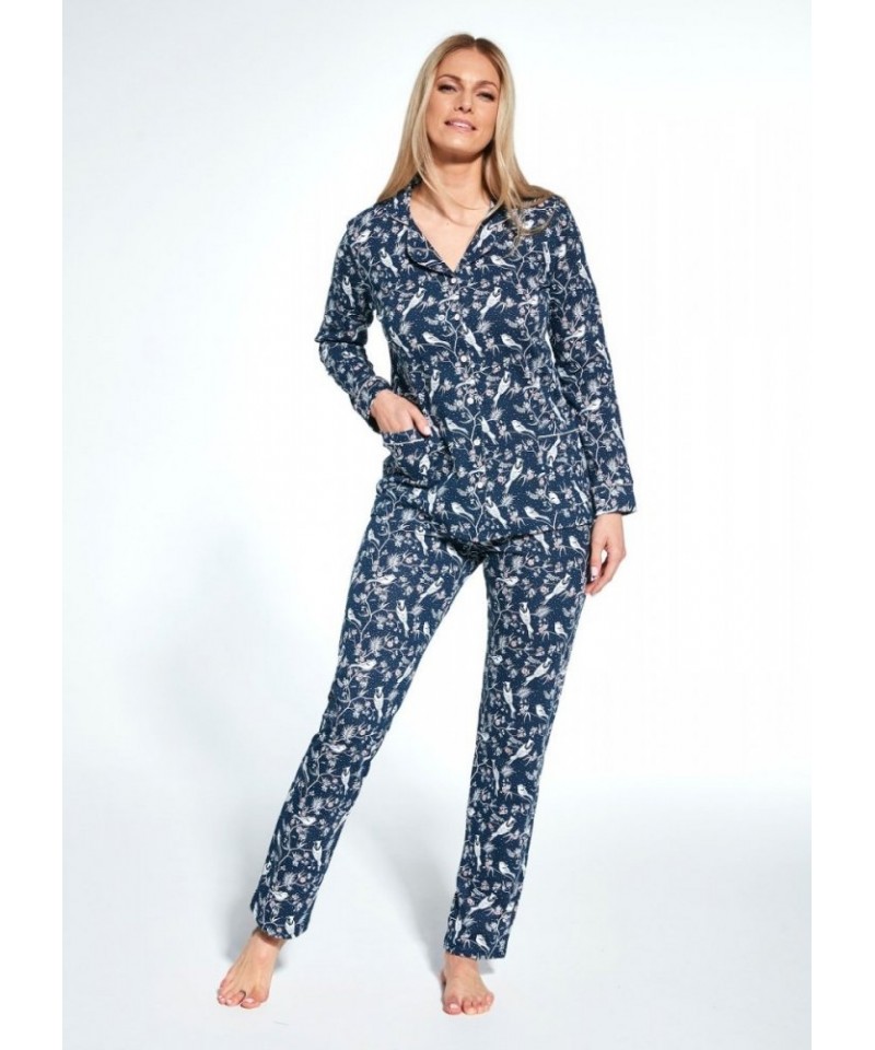 Cornette Jane 482/365 Dámské pyžamo, S, modrá