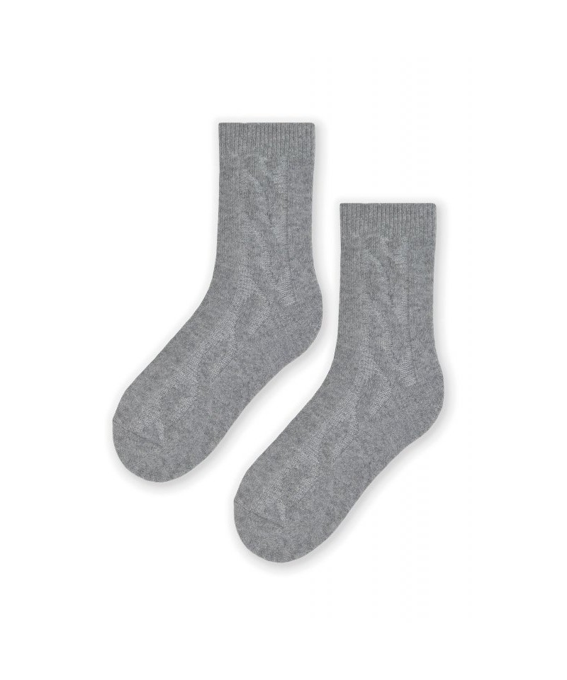 Noviti SW 002 W 05 světle šedý melanž Dámské ponožky, 35/38, šedá