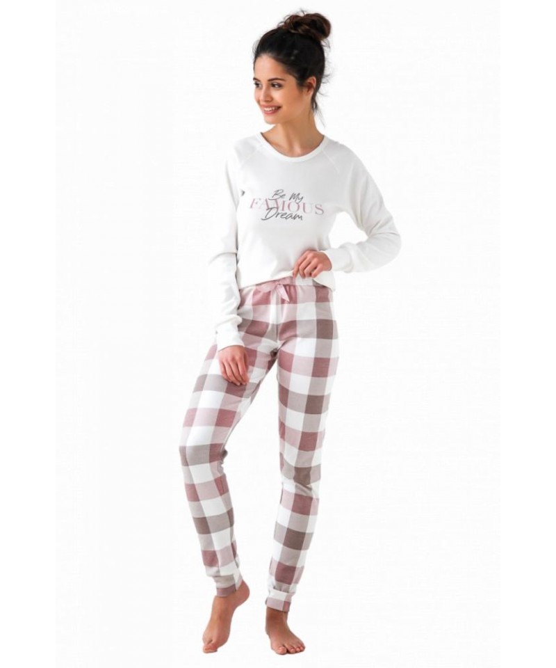 Sensis Joselyn Dámské pyžamo, XL, śmietanowy