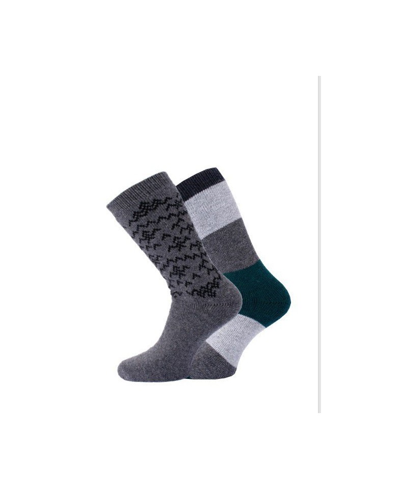 WiK 20663 Outdoor Thermo A'2 Ponožky, 39-42, šedá-černá