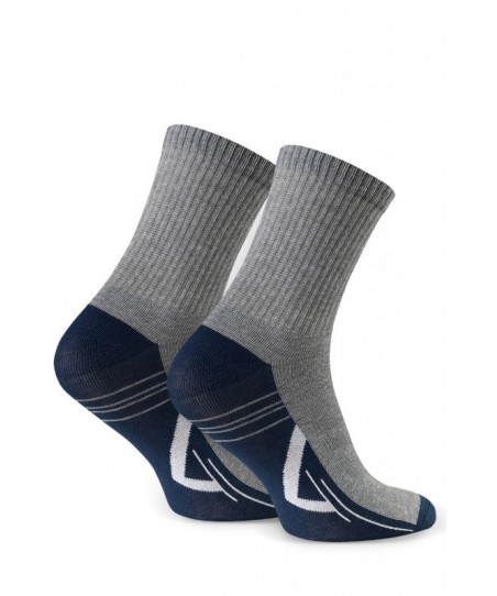 Steven Sport 022 324 šedé Chlapecké ponožky