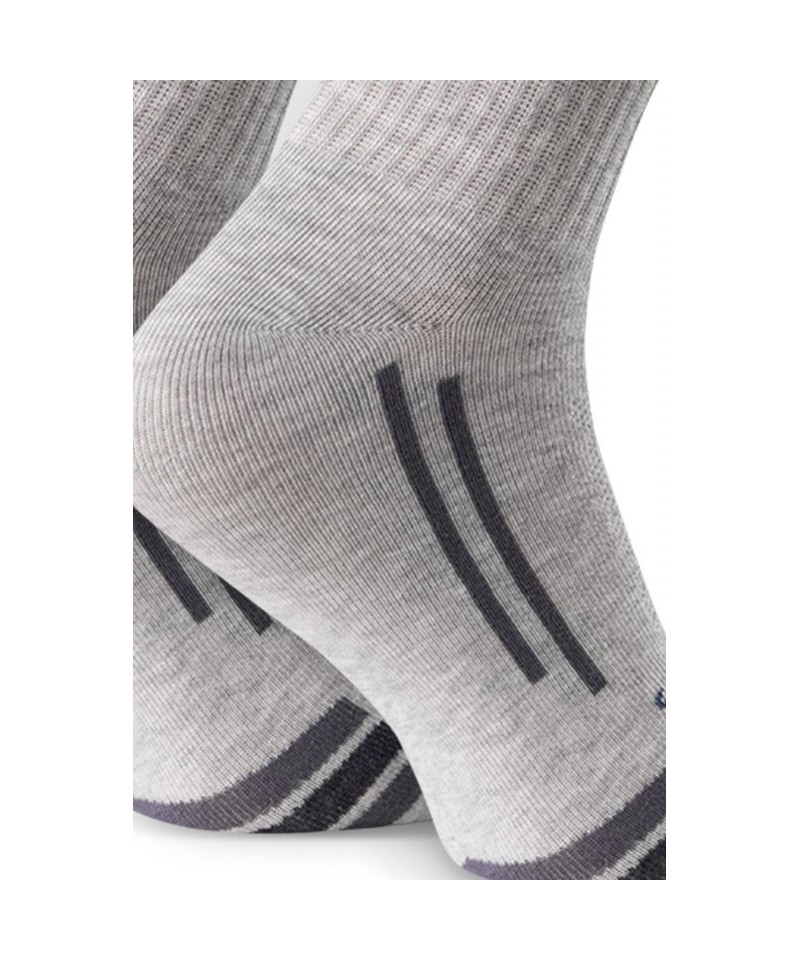 Steven Sport 022 310 světle šedé Chlapecké ponožky, 35/37, šedá