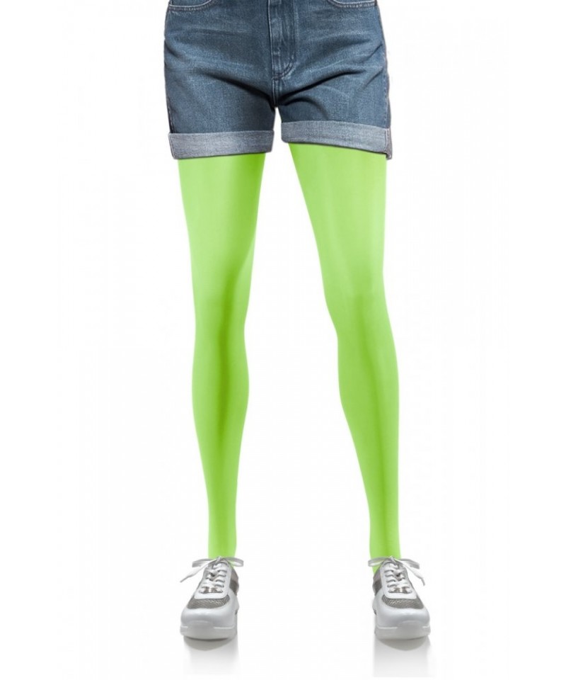Sesto Senso Hiver 40 DEN Punčochové kalhoty zelená seledinová, 3, seledynowy