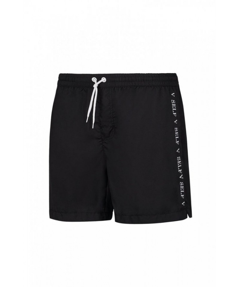 Self Sport SM 22 Holiday Shorts Plavecké šortky, S, černá
