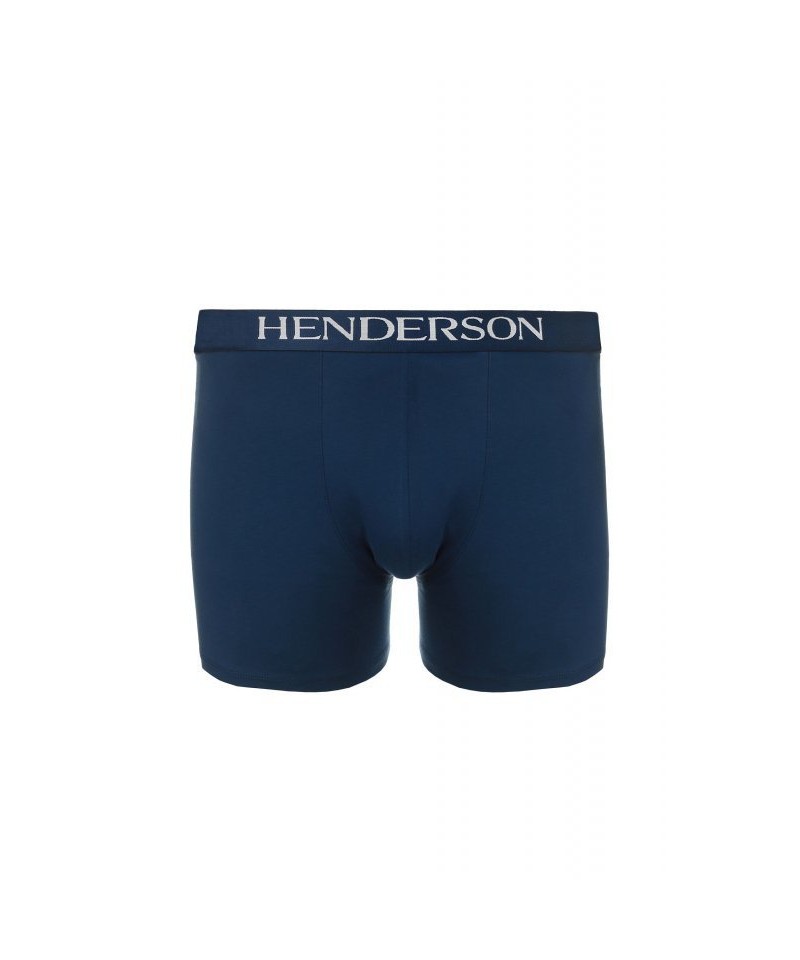 Henderson Man 35218 tmavě modré Pánské boxerky, L, modrá