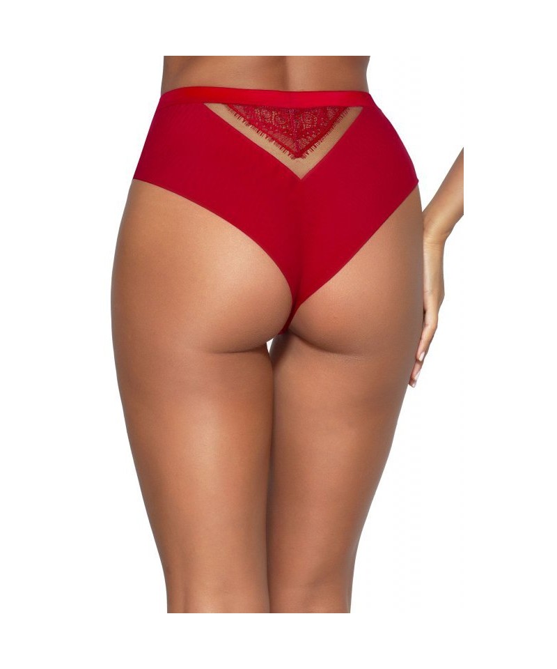 Novika Harper rouge brazilky Kalhotky, XL, červená