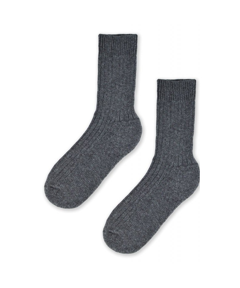 Noviti vlněné SW 001 W 09 šedý melanž Dámské ponožky, 35/38, šedá