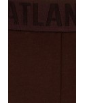 Atlantic 1571/1 čokoládové otevřené Pánské slipy jockstrap