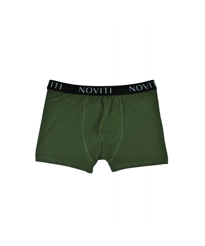 Noviti BB 004 M 02 zelené Pánské boxerky, M, zelená