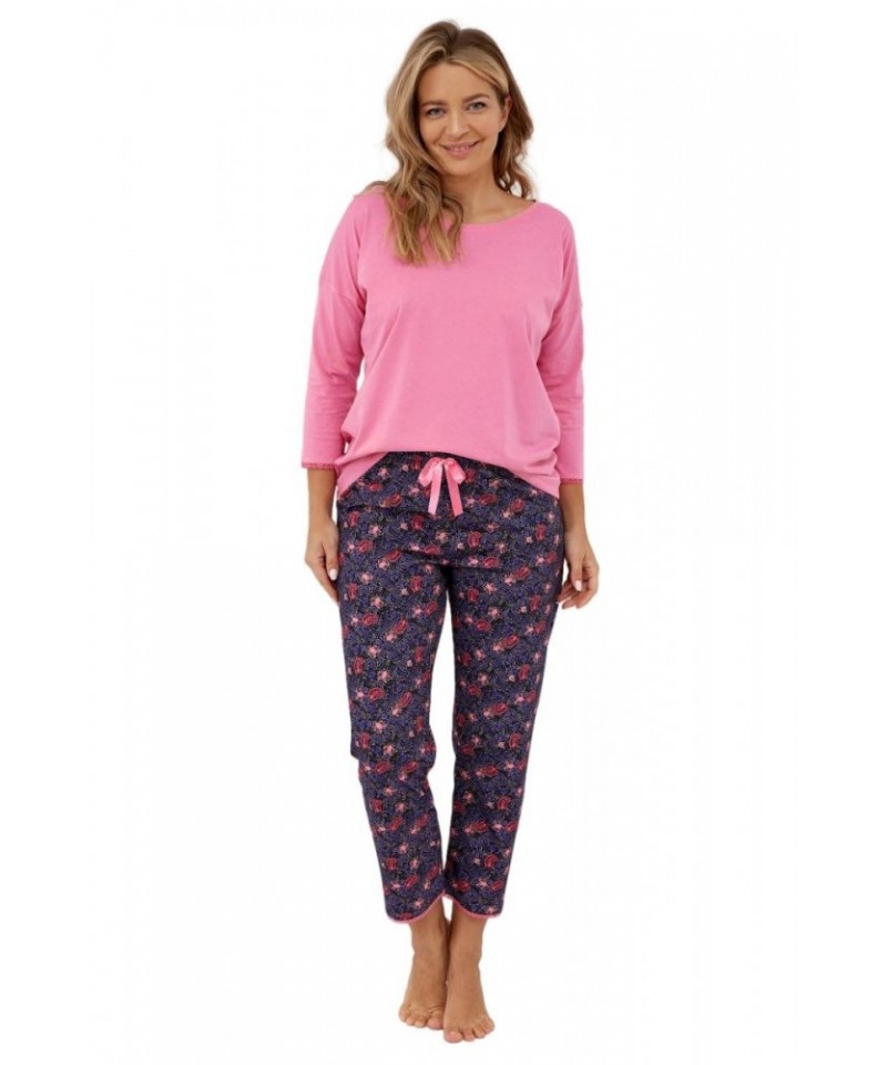 Cana 152 Dámské pyžamo, XL, růžová