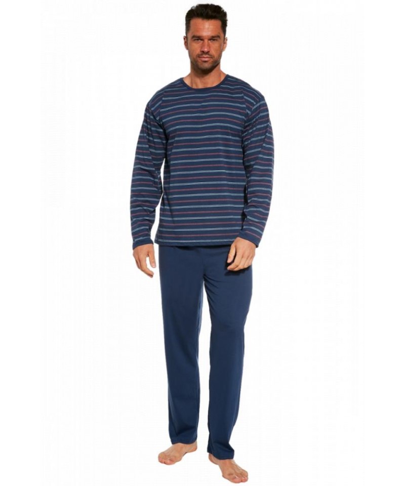 Cornette 138/43 3XL-5XL Pánské pyžamo, 3XL, jeans