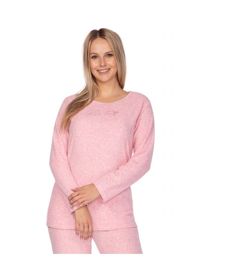 Regina 643 růžové plus Dámské pyžamo, 2XL, růžová
