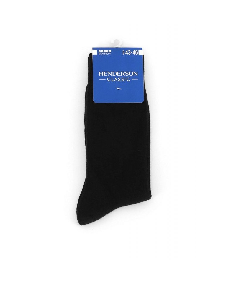 Henderson Classic Palio 17917 v01 černé Oblekové ponožky, 43/46, černá