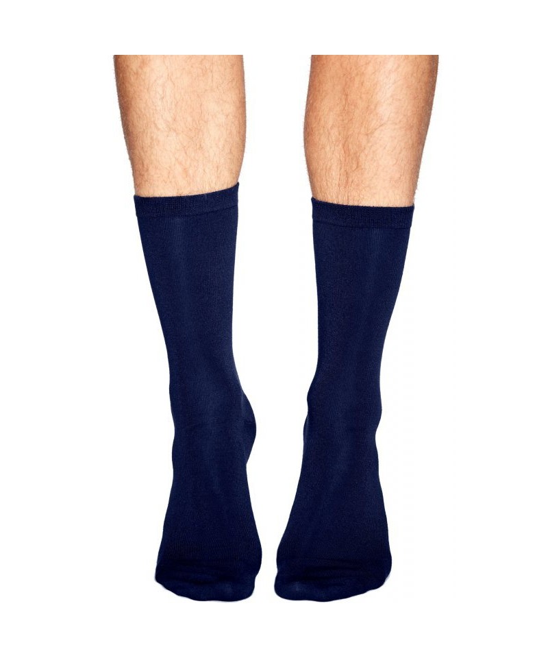 Henderson 23569 tmavě modré Oblekové ponožky, 43/46, modrá