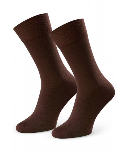 Steven 056 109 hnědé Oblekové ponožky