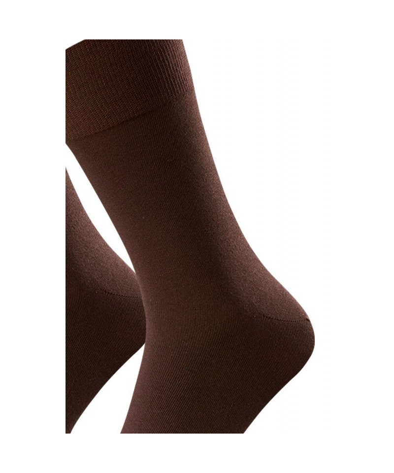 Steven 056 109 hnědé Oblekové ponožky, 45/47, hnědá