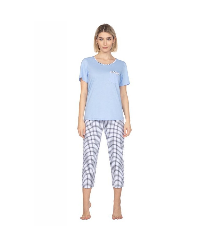 Regina 662 L24 Dámské pyžamo, XL, modrá