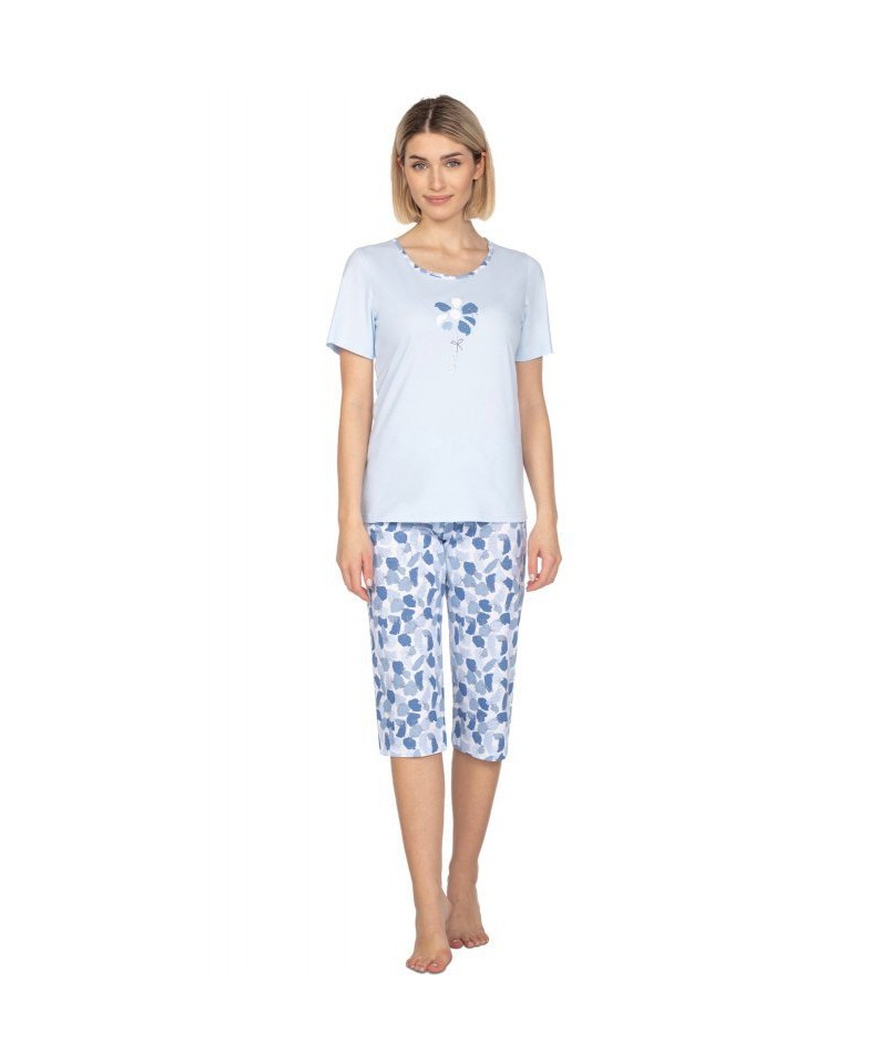 Regina 661 L24 Dámské pyžamo, XL, modrá