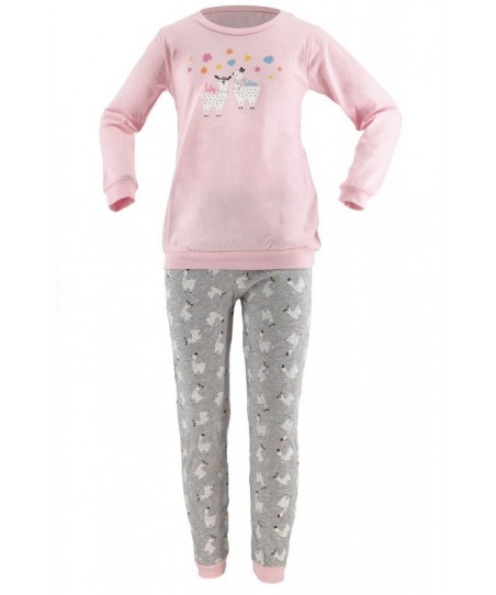 Lama G 276 PY růžové Dívčí pyžamo