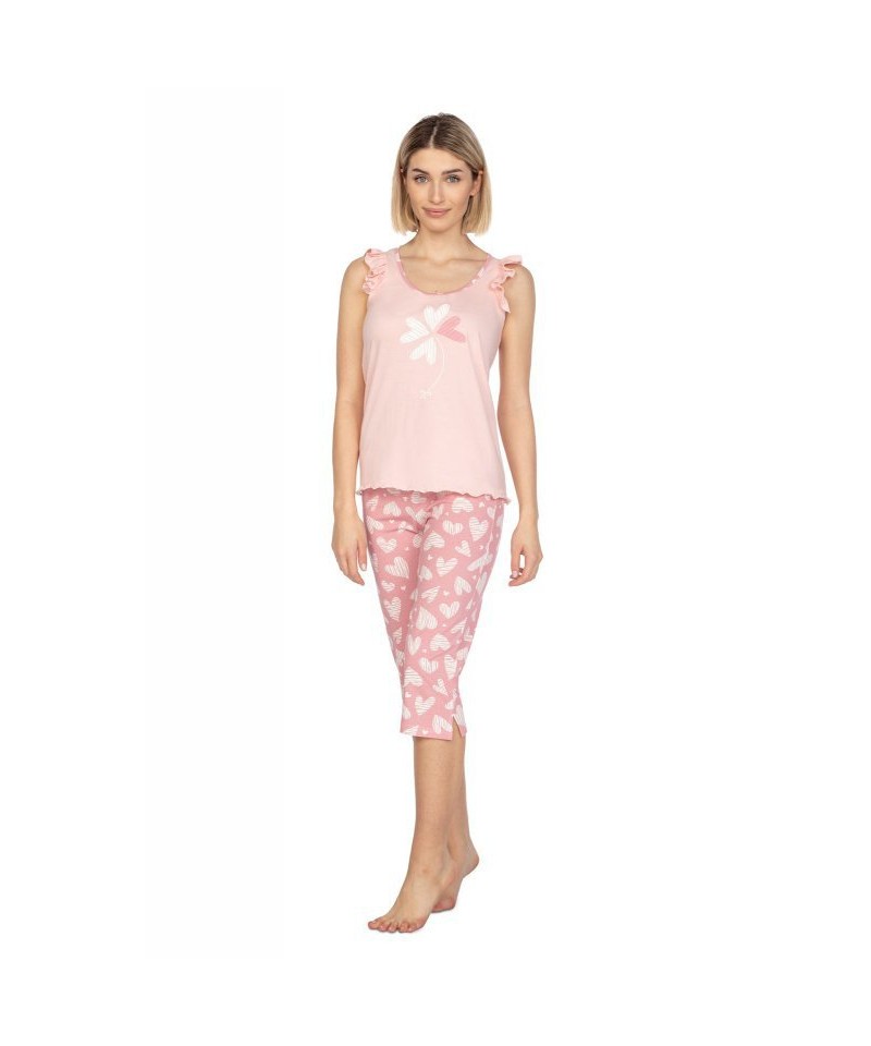 Regina 658 L24 Dámské pyžamo, XL, růžová