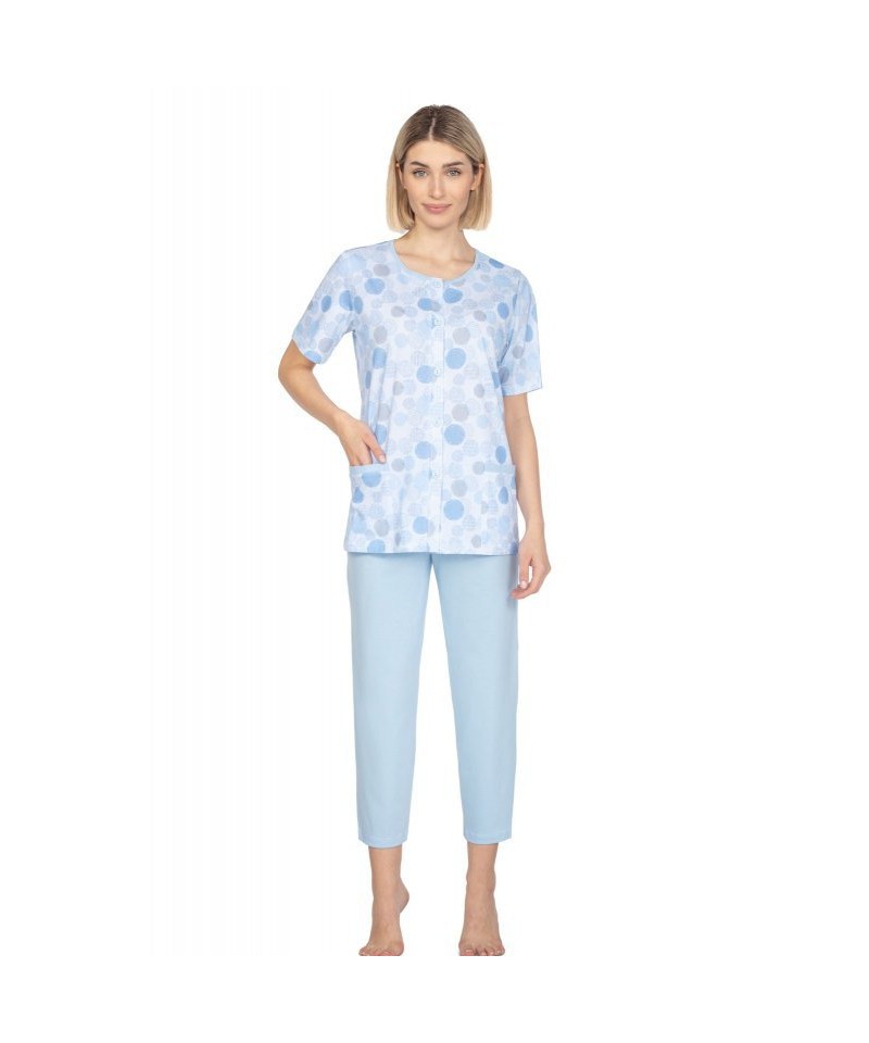 Regina 657 L24 Dámské pyžamo, XL, modrá