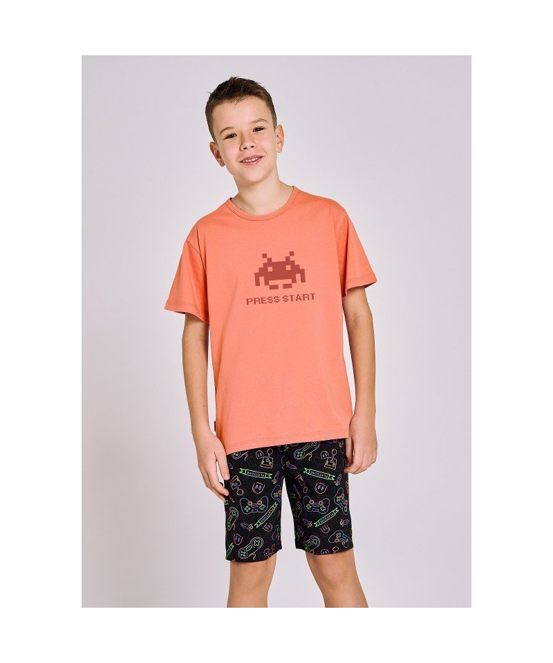 Taro Tom 3194 146-158 L24 Chlapecké pyžamo, 146, oranžová