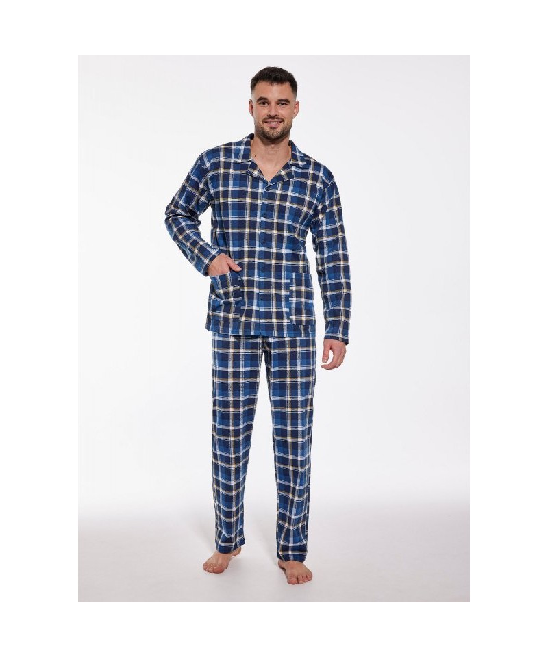Cornette 905/167 Dylan Pánské pyžamo, XL, modrá
