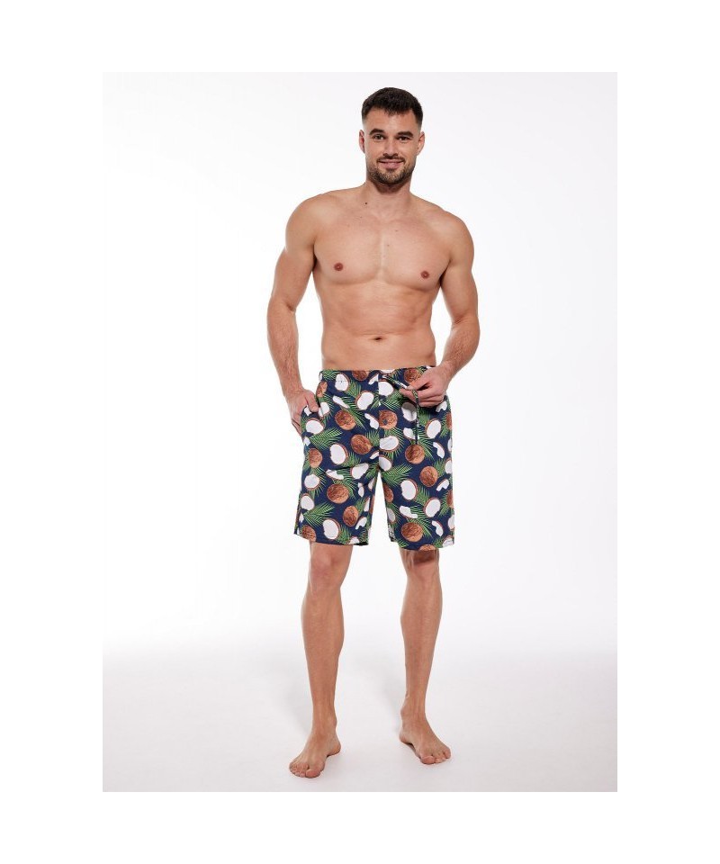 Cornette 698/11 678001 Pánské pyžamové kalhoty, XL, granatowy-kokos