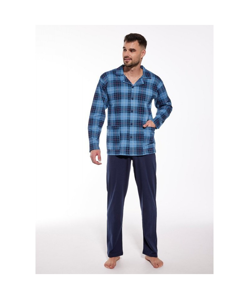Cornette 114/69 3XL-5XL Pánské pyžamo, 5XL, jeans