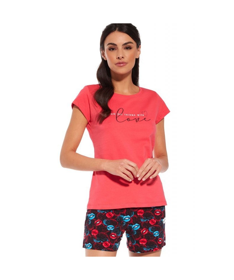 Cornette With love 628/275 Dámské pyžamo, XL, růžová