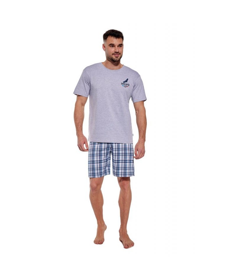 Cornette Canyon 326/164 Pánské pyžamo, XL, šedá