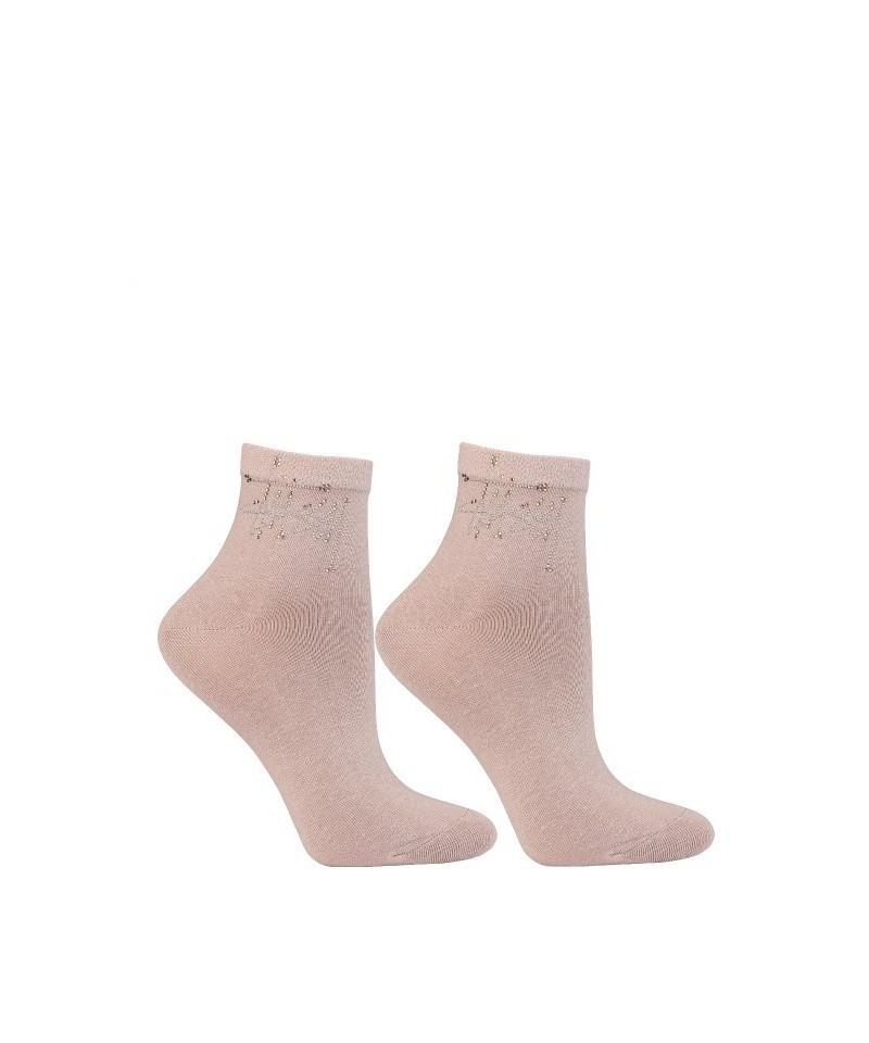 Moraj CSL500-015 Cyrkonie Dámské ponožky, 35-38, pink