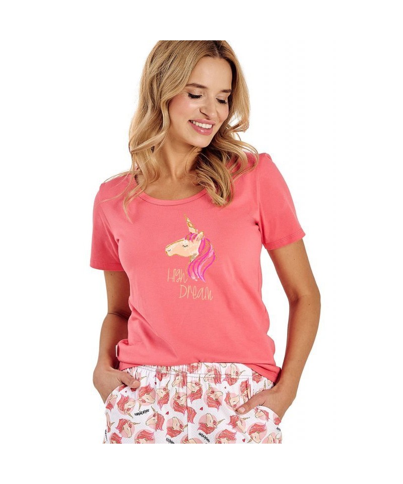 Taro Mila 3112 01 Dámské pyžamo, XL, růžová