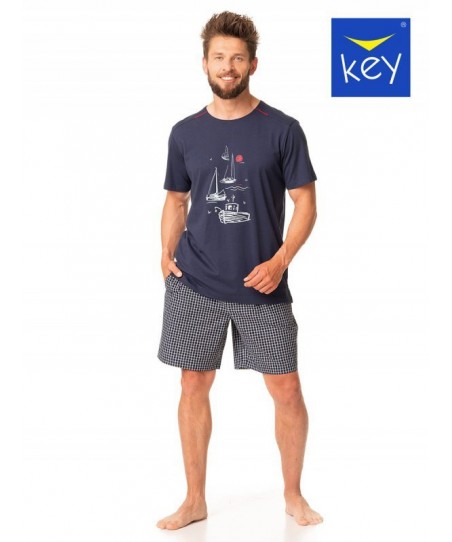 Key MNS 420 A24 Pánské pyžamo