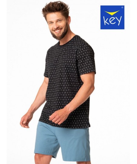 Key MNS 901 A24 3XL-4XL Pánské pyžamo