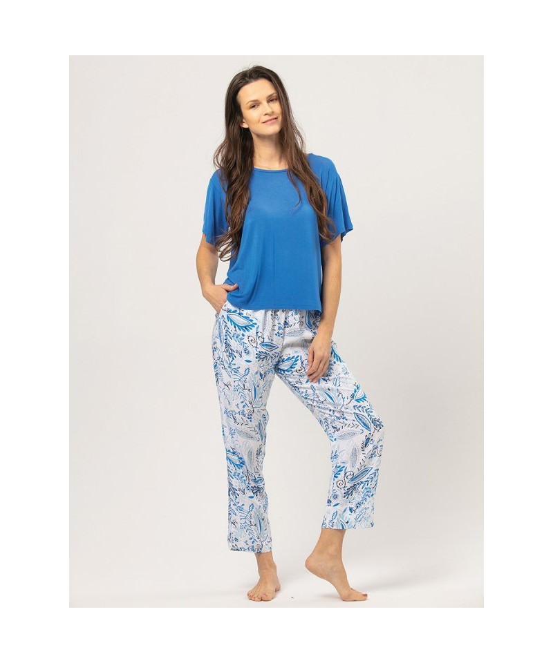 Key LNS 773 A24 Dámské pyžamo, S, modrá