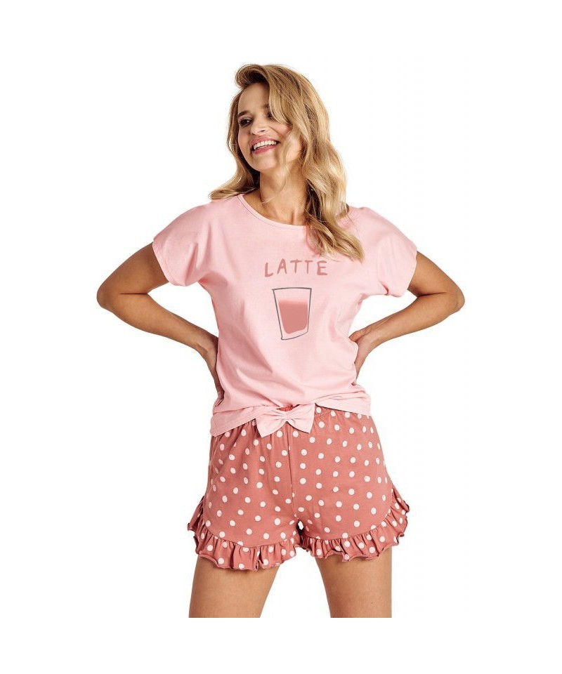 Taro Frankie 3126 02 růžové Dámské pyžamo, M, růžová
