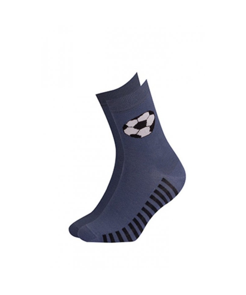 Gatta Cottoline vzorované 244.N59 33-38 Chlapecké ponožky, 33-35, bílá
