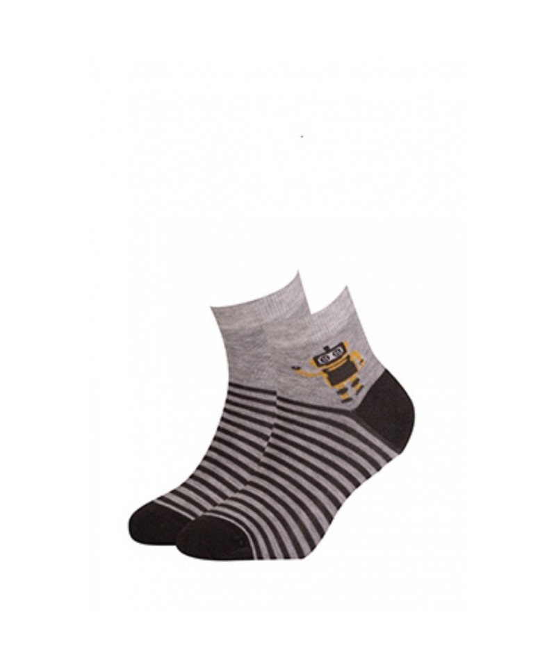 Gatta Cottoline vzorované 224.N59 21-26 Chlapecké ponožky, 24-26, navy