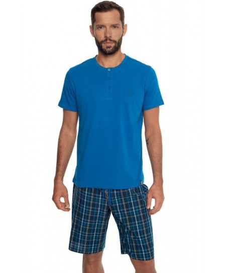 Henderson Ethos 41294 modré Pánské pyžamo