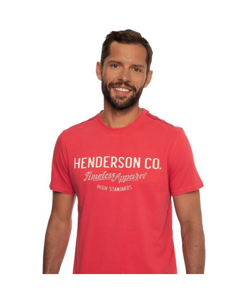 Henderson Creed 41286 červené Pánské pyžamo, XL, červená