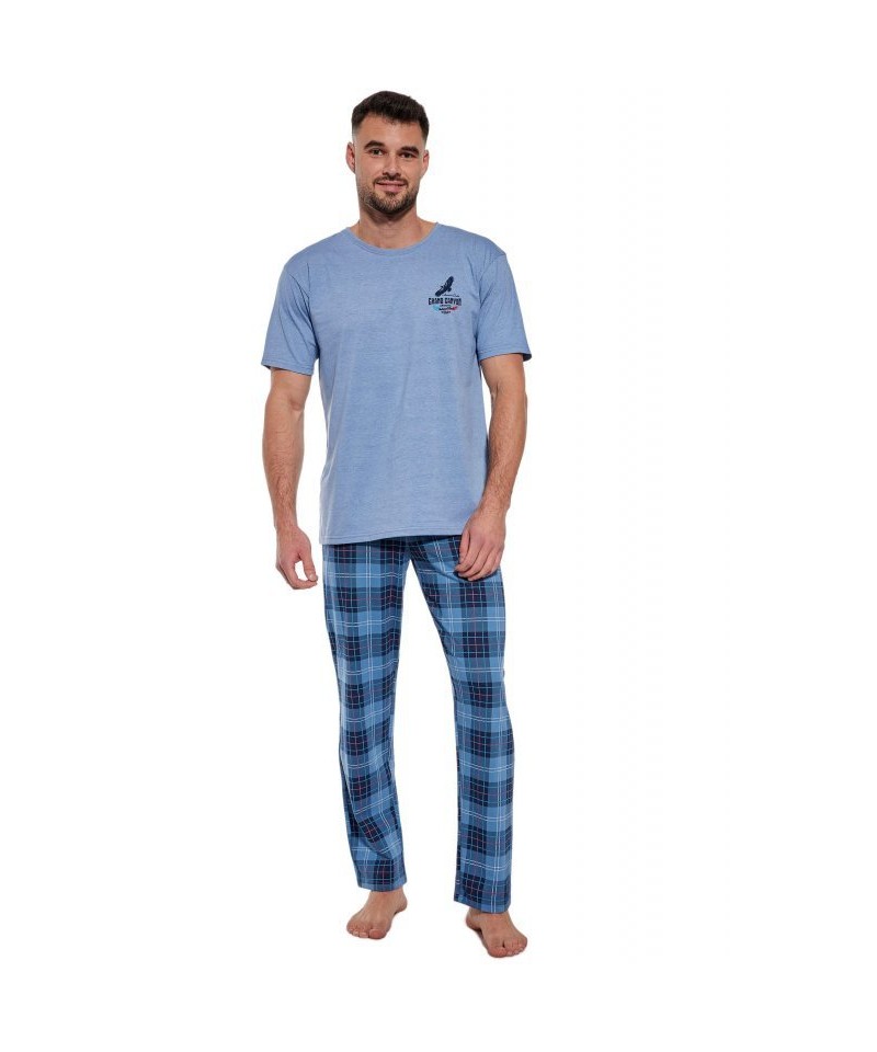 Cornette Canyon2 134/165 Pánské pyžamo, L, modrá